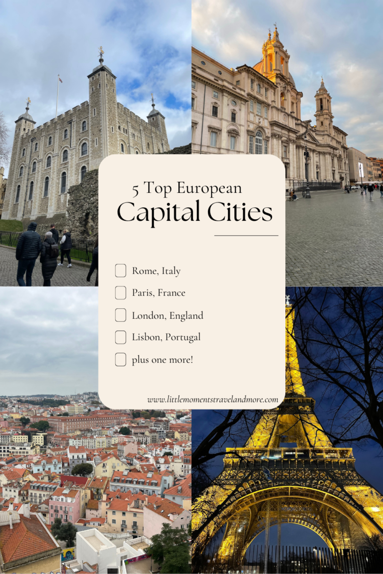 My Top 5 Favorite European Capitals to Visit!